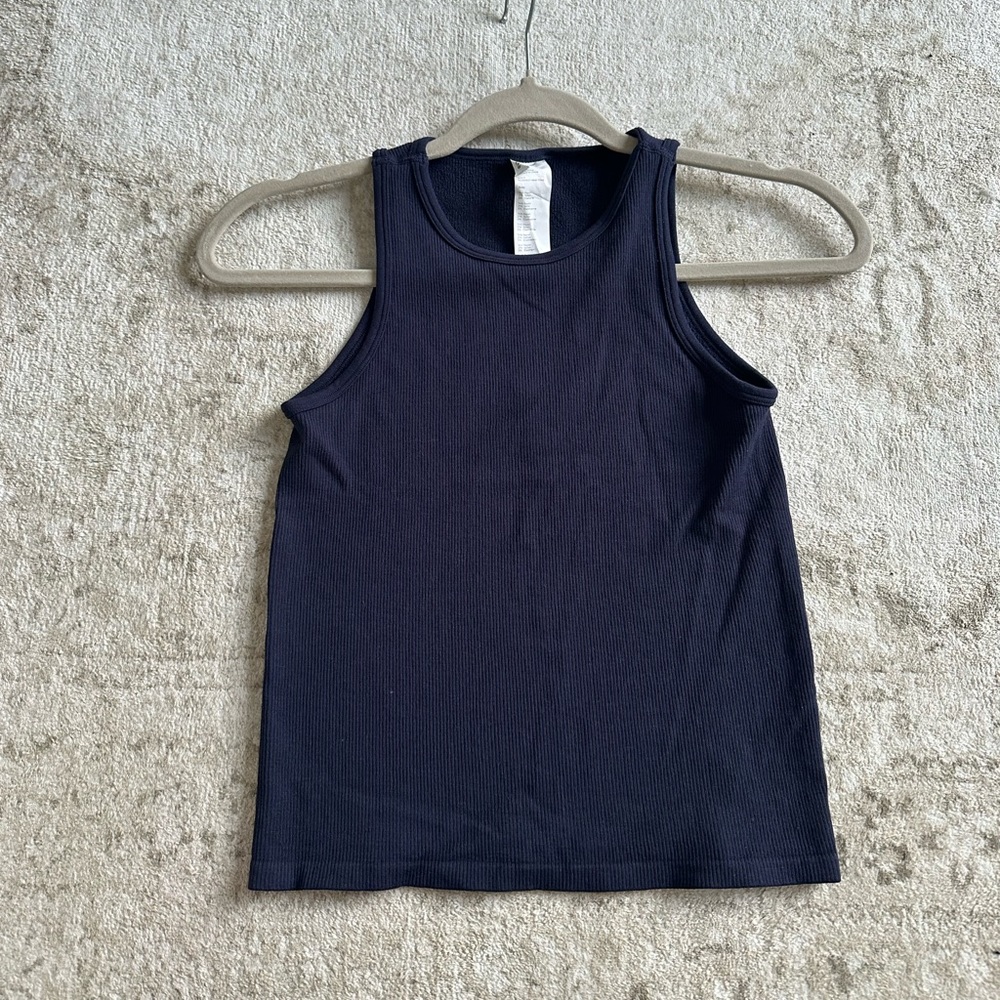 Fabletics Navy Tank Top